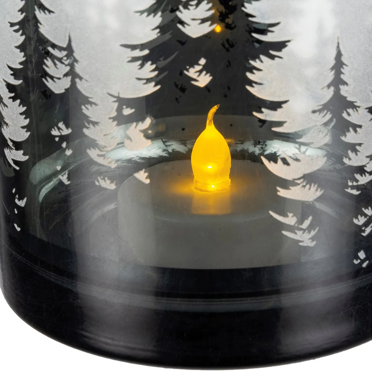 ๐ Set of 3 Winter Trees Candle Holders - Image 5