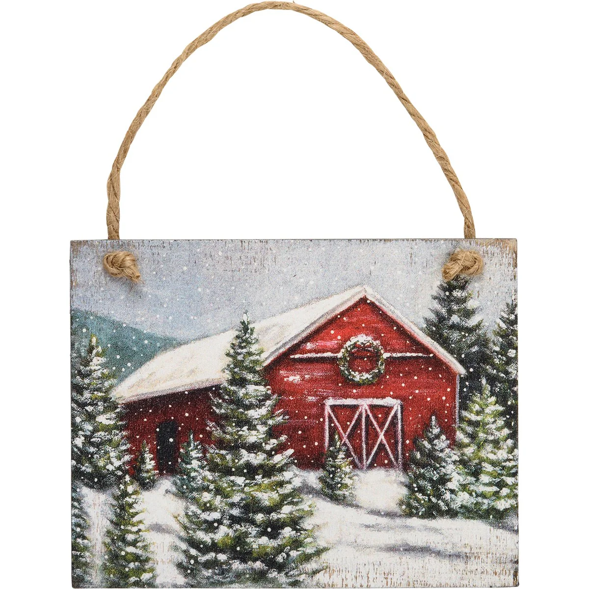 ๐ Set of 3 Wintry Farm Ornament Set - Image 4