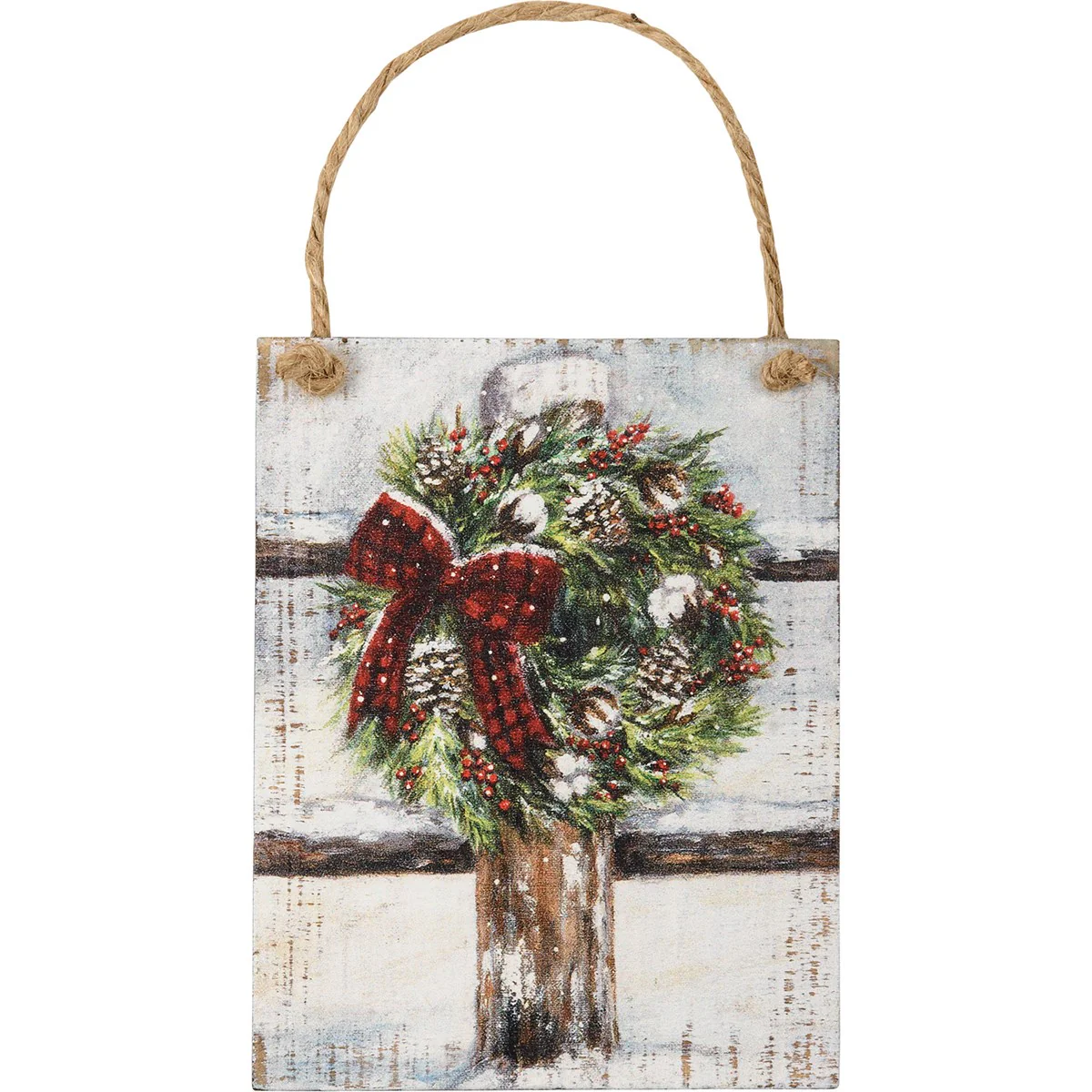 ๐ Set of 3 Wintry Farm Ornament Set - Image 6