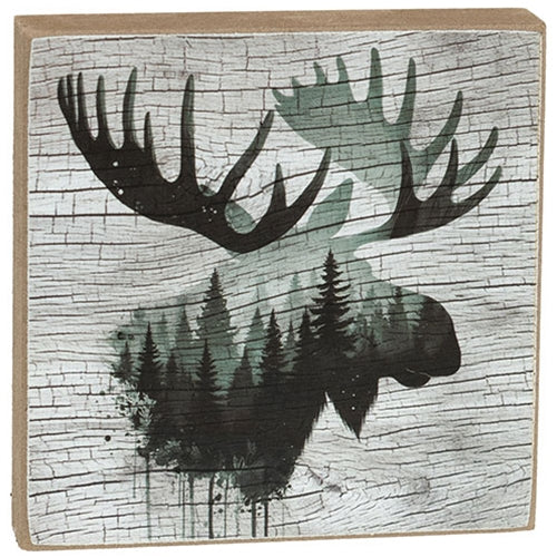 Set of 3 Woodland Forest Animal 4" Square Blocks - Image 5