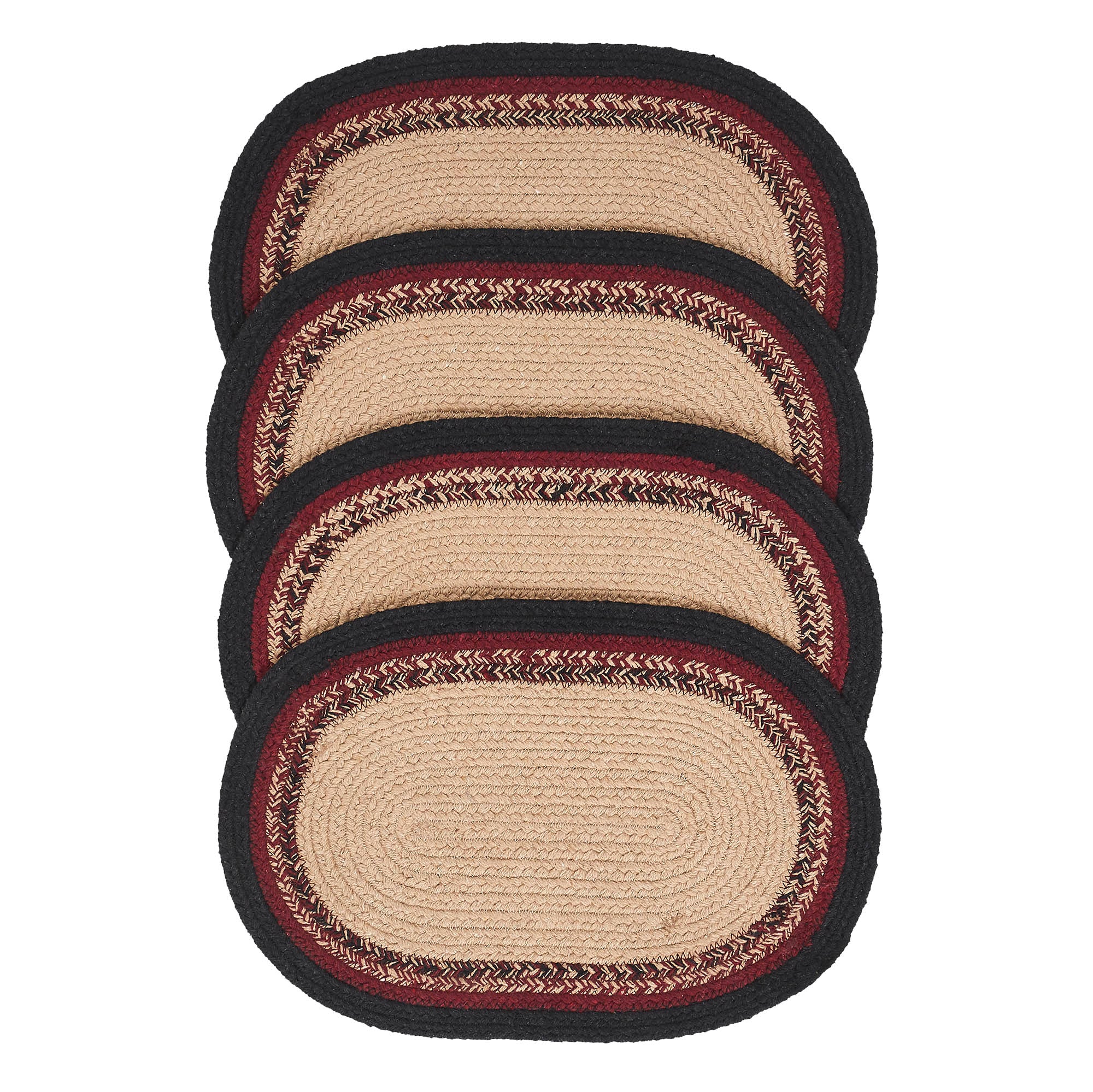Set of 4 Connell Oval Stencil Stars Placemats - Image 5
