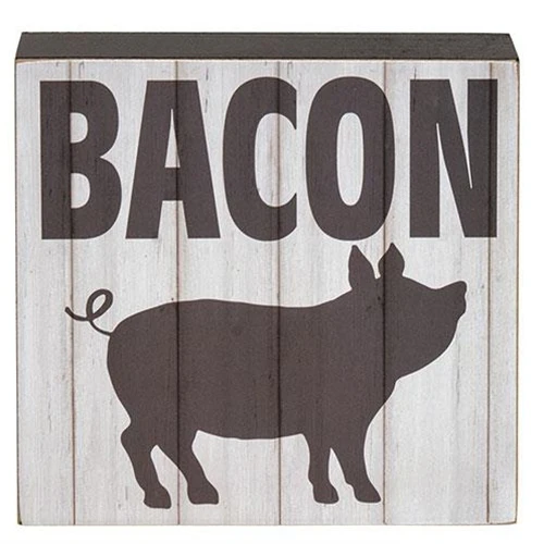 Set of 4 Farm Animal Silhouette Slat Look 7.75" Box Signs - Image 6