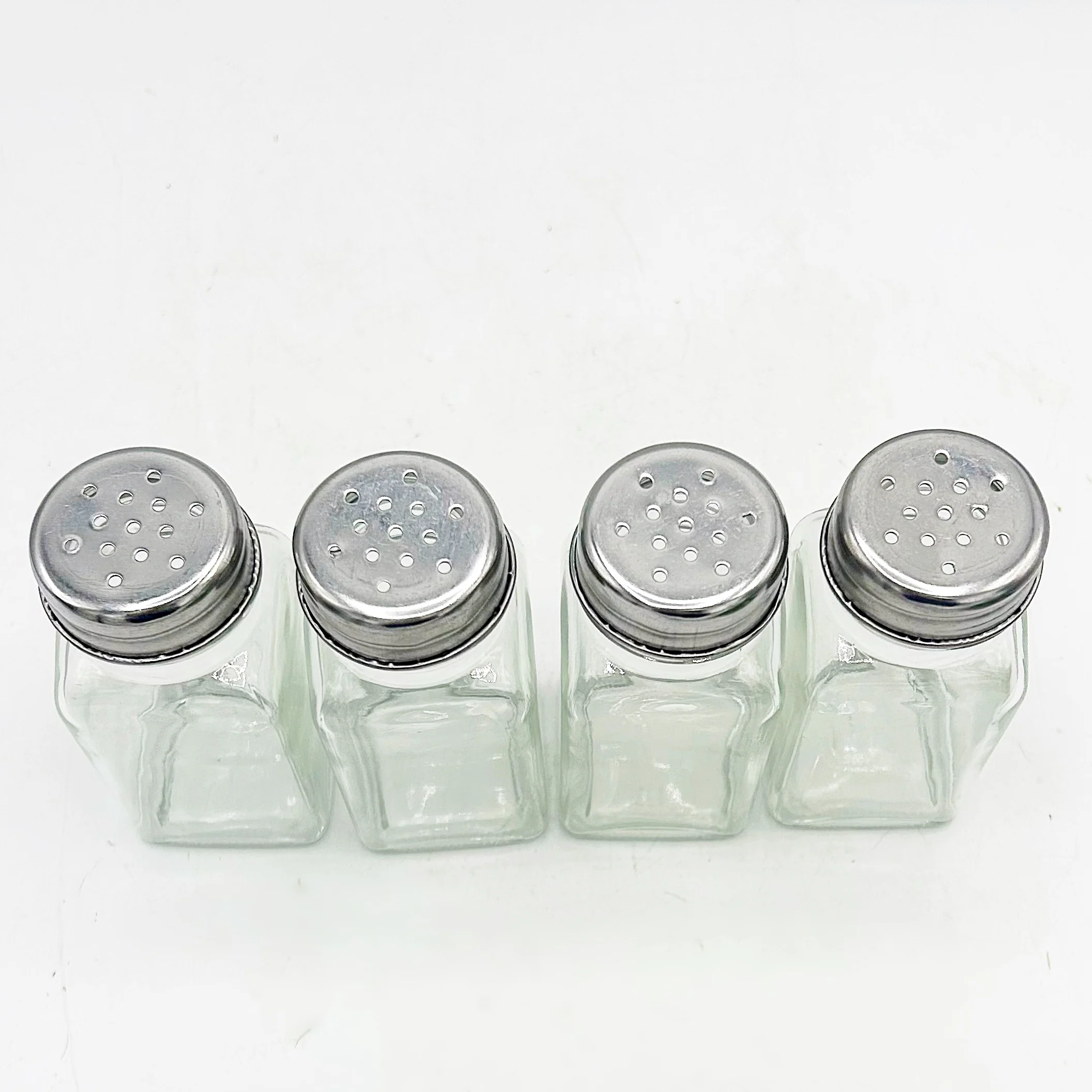 💙 Set of 4 Farmhouse Glass Spice Jars - Image 2