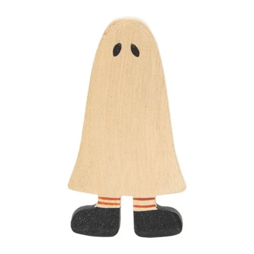 ๐ Set of 4 Primitive Wooden Halloween Magnets - Image 2