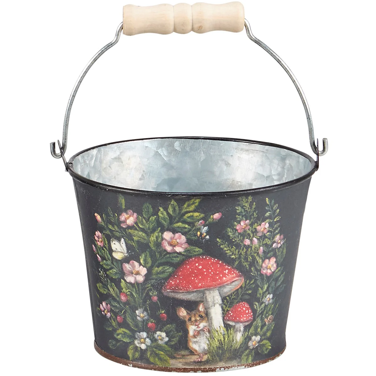 Surprise Me Sale 🤭 Set of 4 Woodland Animals and Flowers Bucket Set - Image 3