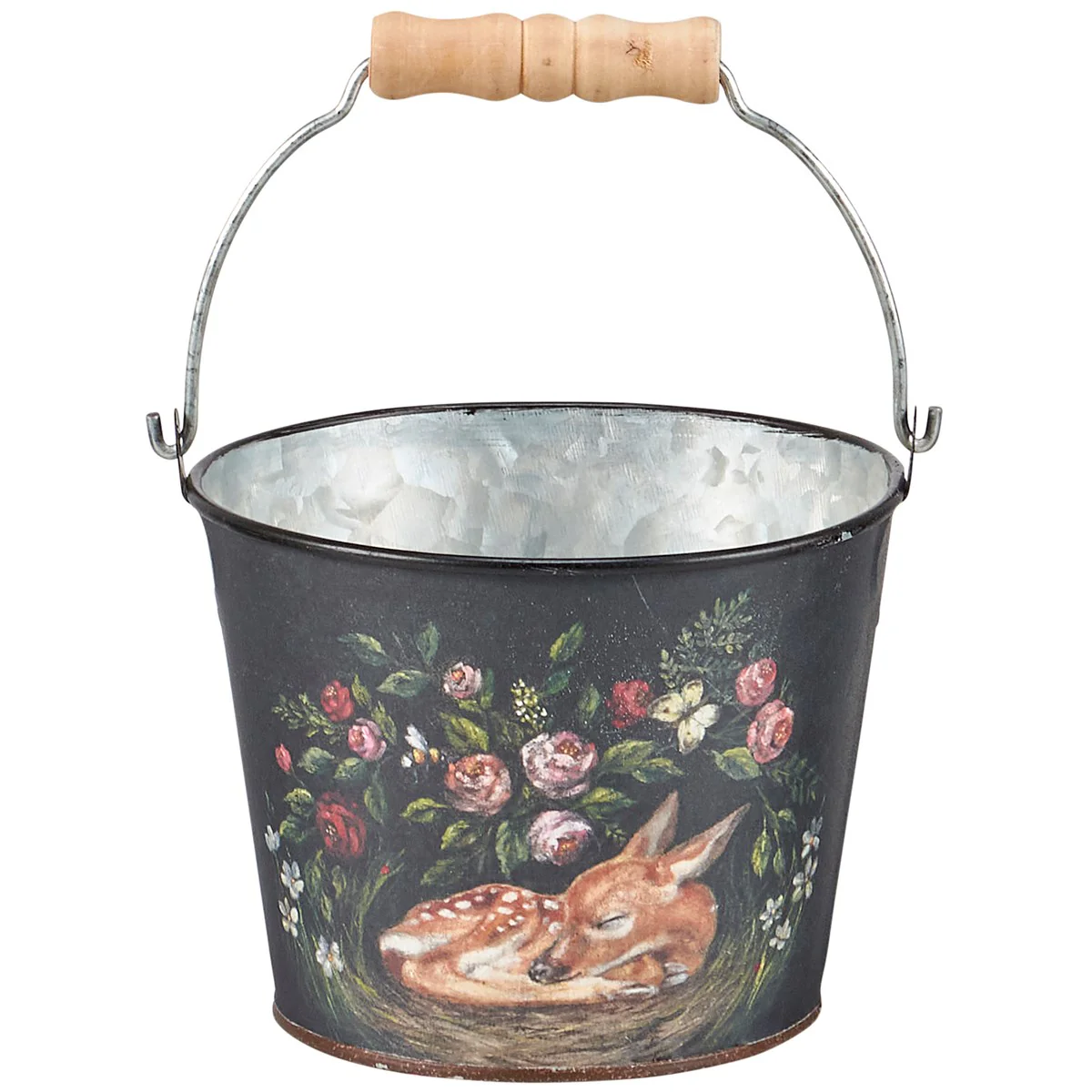 Surprise Me Sale 🤭 Set of 4 Woodland Animals and Flowers Bucket Set - Image 4