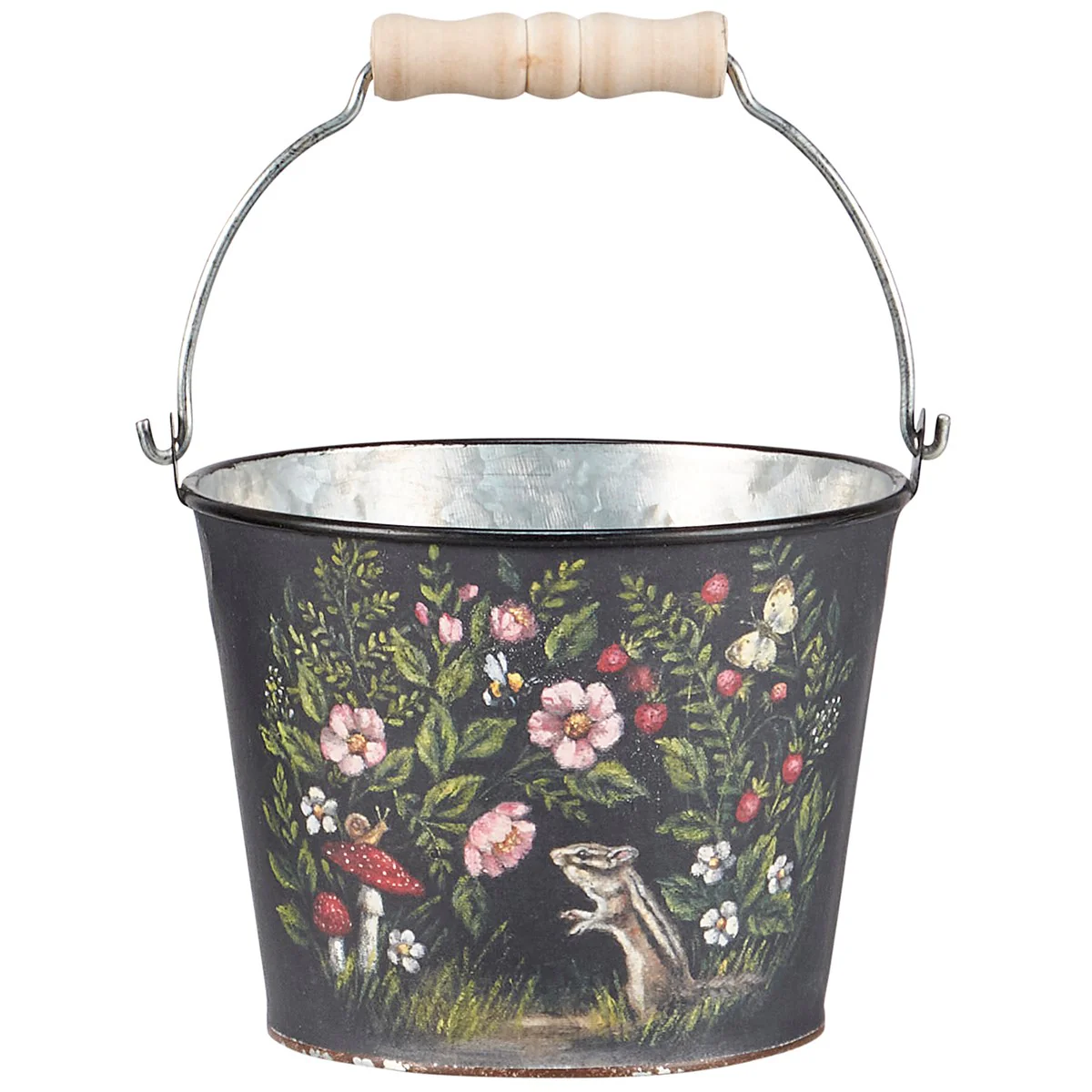 Surprise Me Sale 🤭 Set of 4 Woodland Animals and Flowers Bucket Set - Image 5