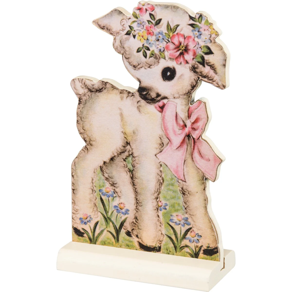 ๐ Set of 5 Retro Style Easter Stand Up Decorations Bunny Chick - Image 5