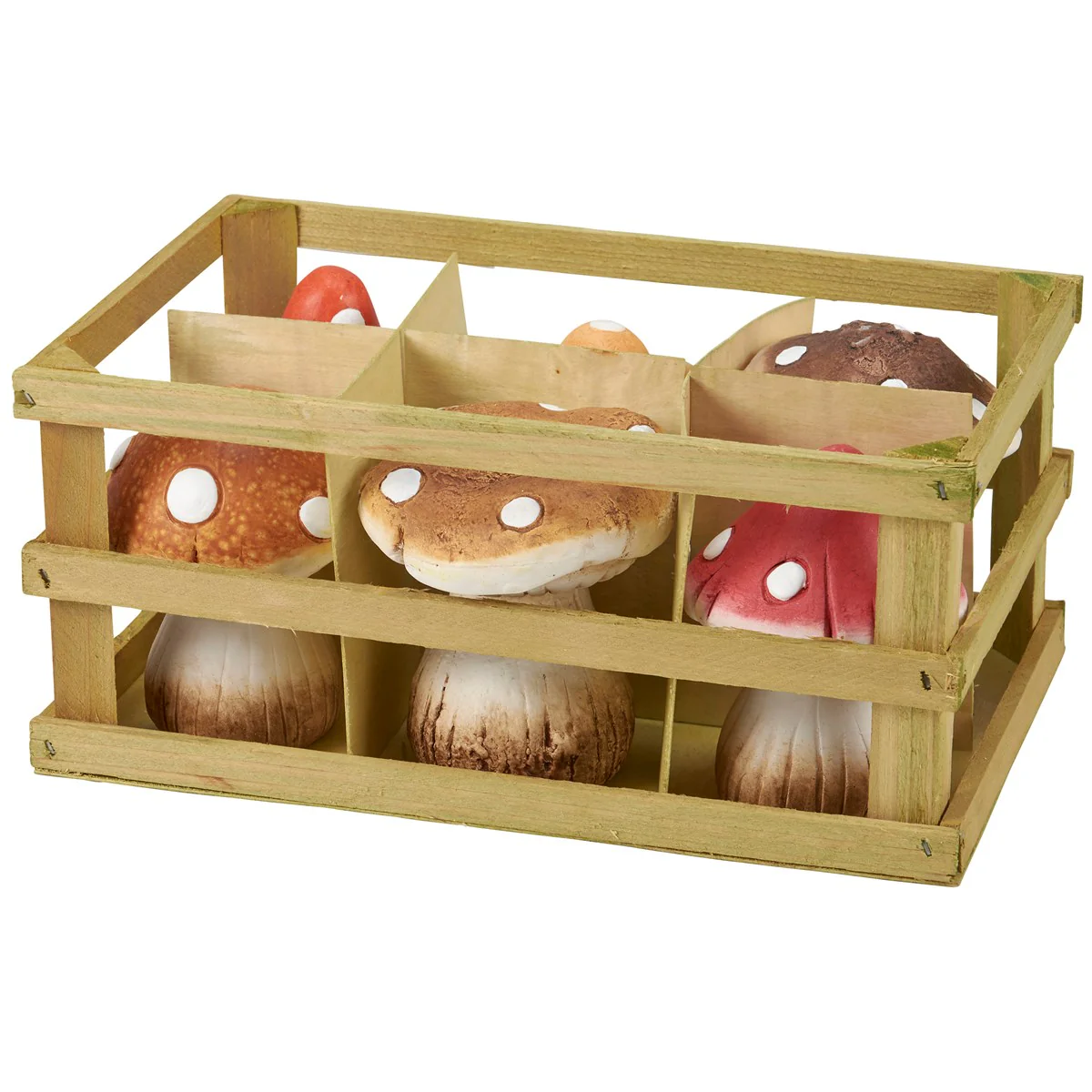 Surprise Me Sale 🤭 Set of 6 Assorted Mushrooms Figurines 4.25" - Image 5