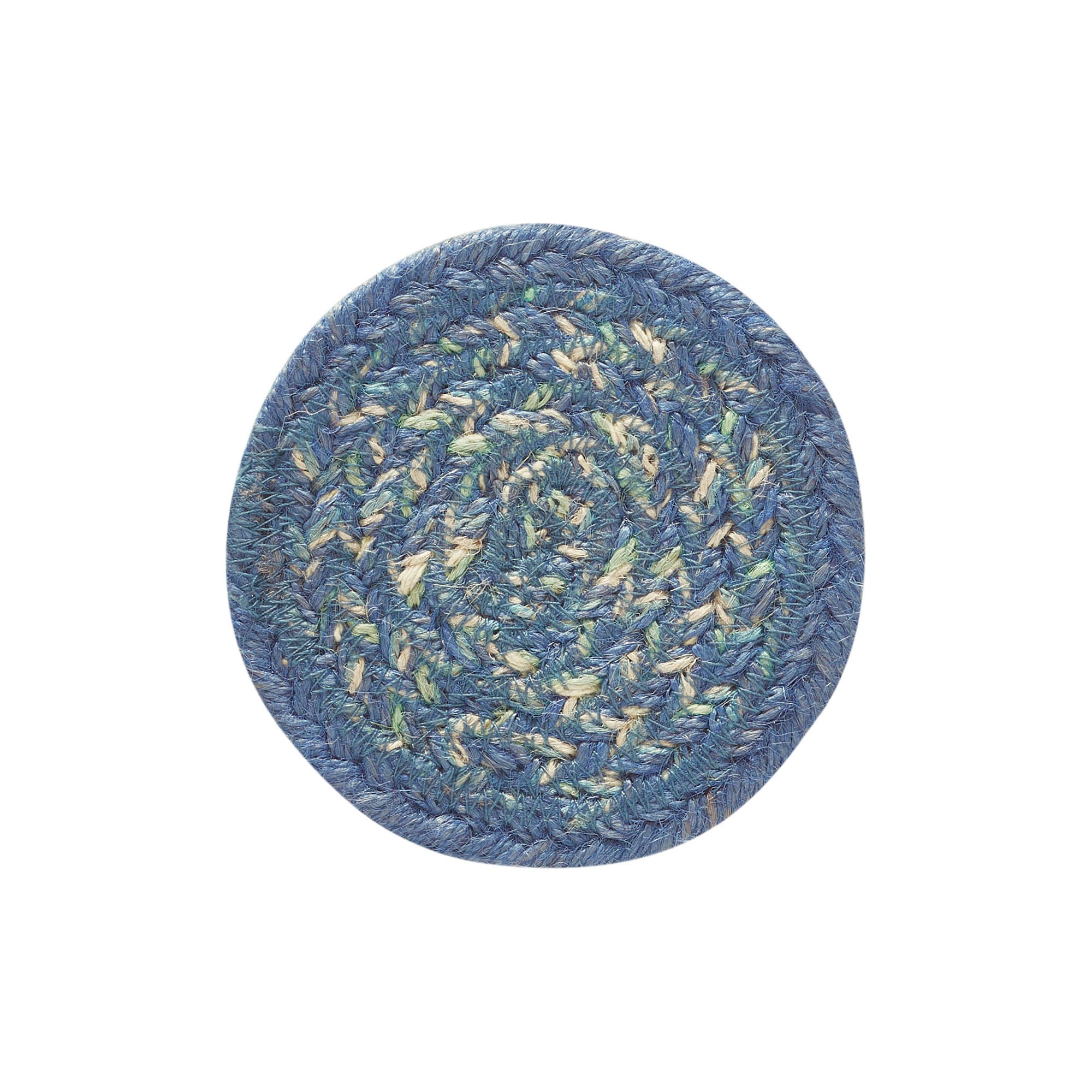 Set of 6 Jolie 4" Jute Coaster - Image 2