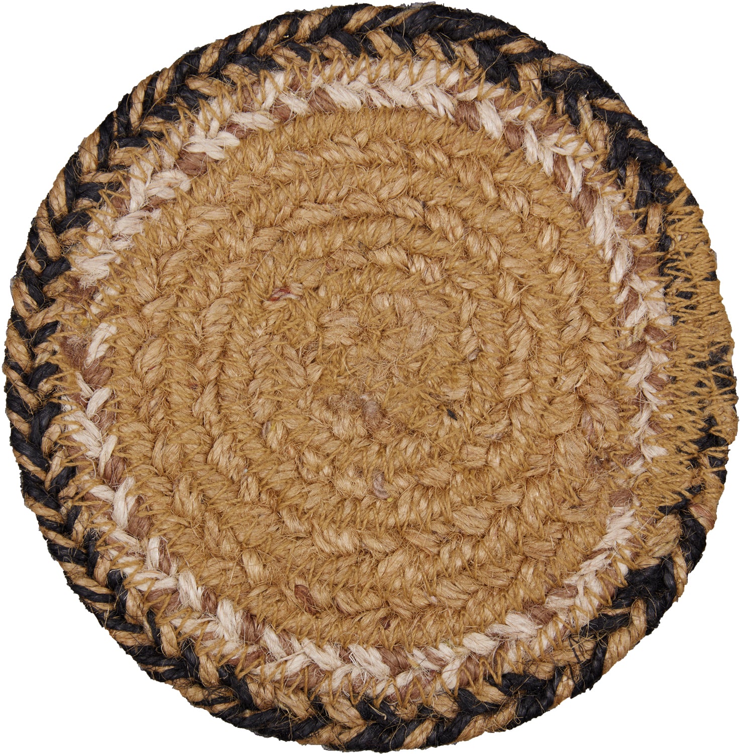 Set of 6 Kettle Grove Jute Stencil Star Coasters - Image 6