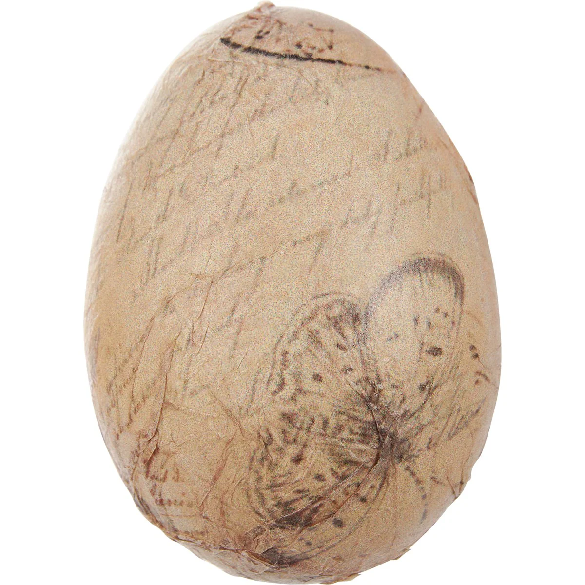 Set of 6 Vintage-Style Paper Wooden Eggs - Image 7
