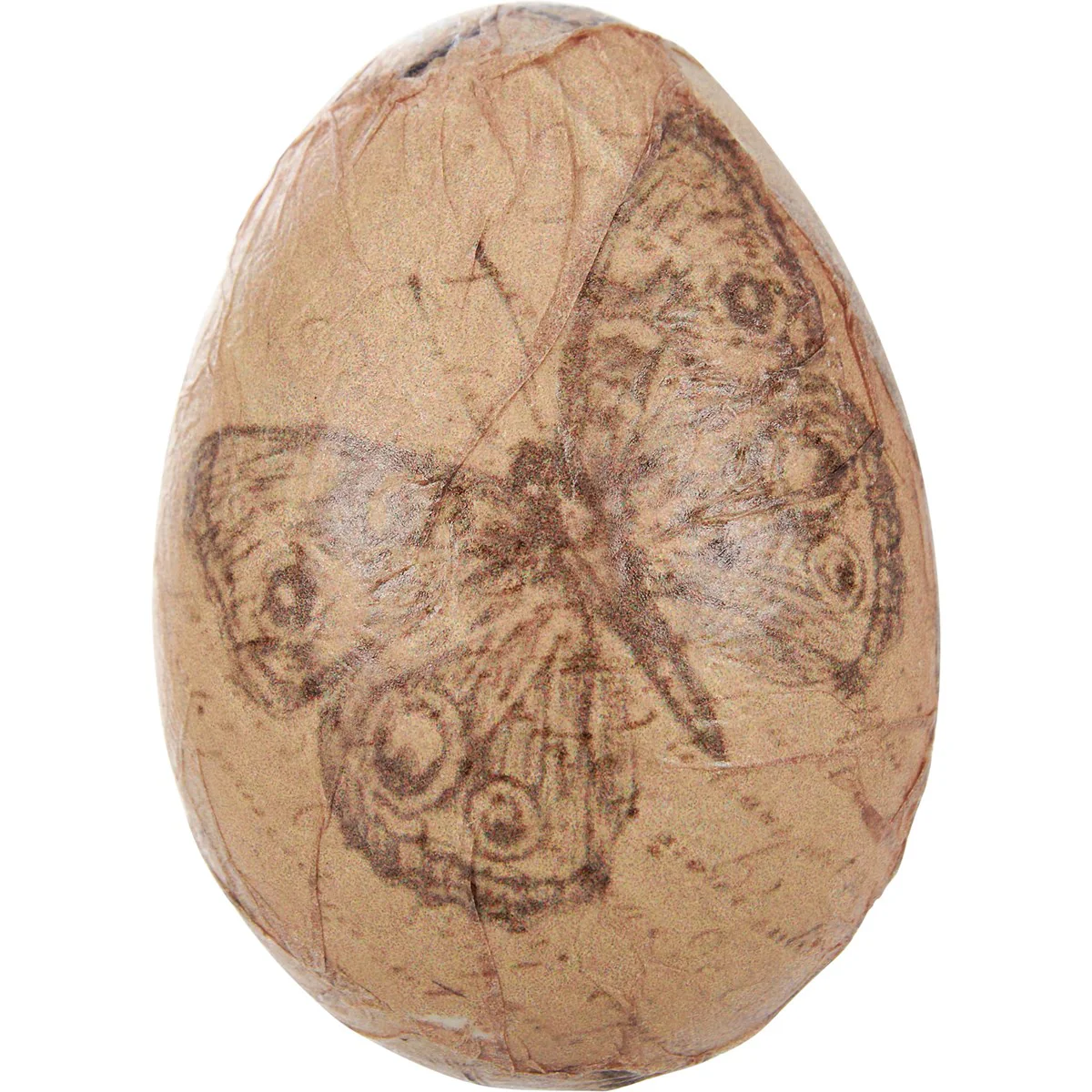 Set of 6 Vintage-Style Paper Wooden Eggs - Image 8