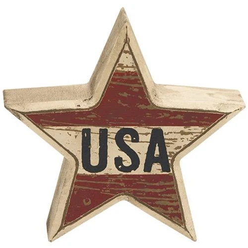 Set of Three USA God Bless America Star Sitters - Image 2