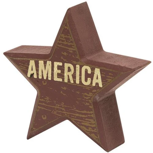 Set of Three USA God Bless America Star Sitters - Image 4