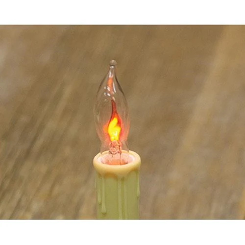 Set of Two Flicker Flame Bulbs 1 W - Image 3