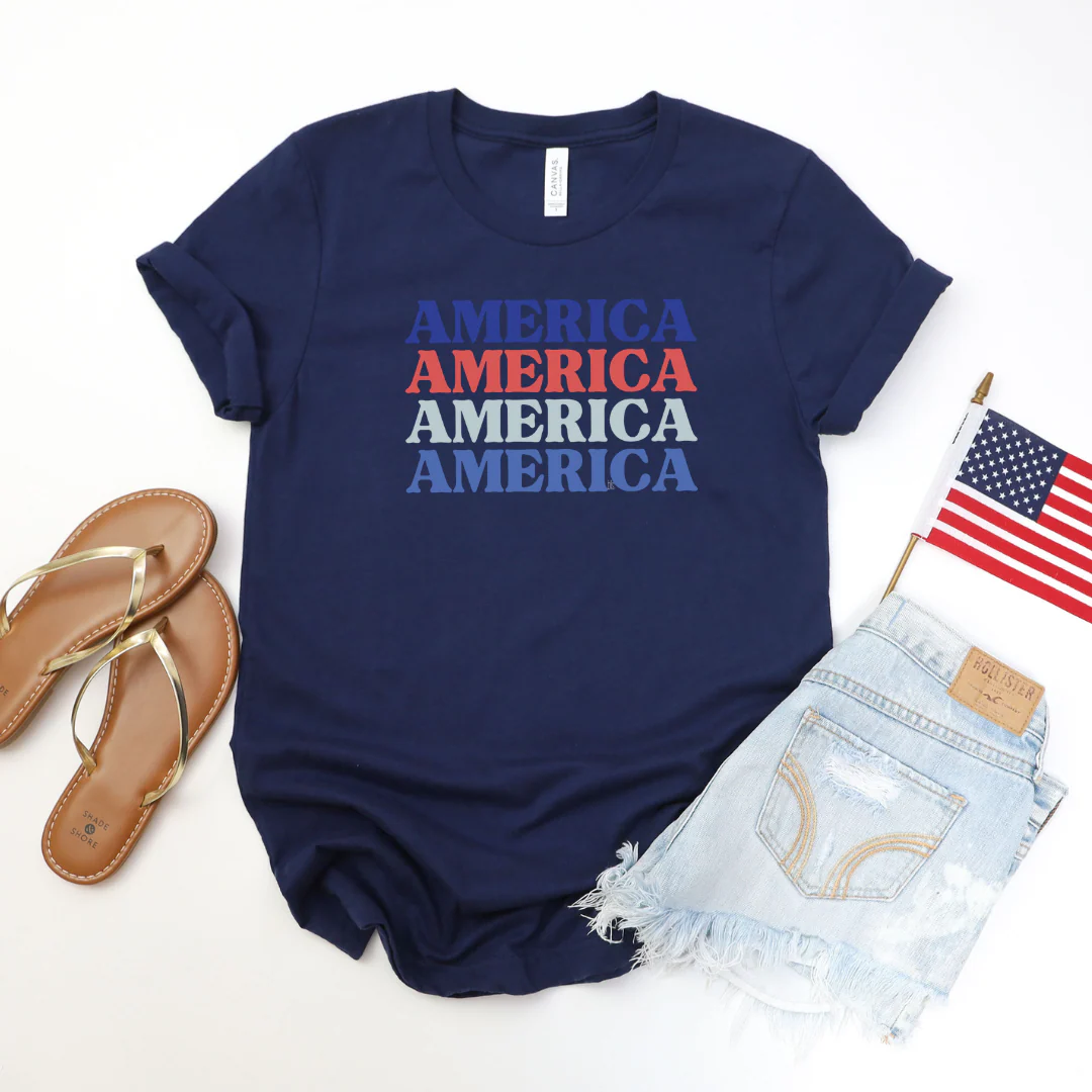 ๐ Shades of America T-Shirt - ๐ 4th of July Collection - Image 3