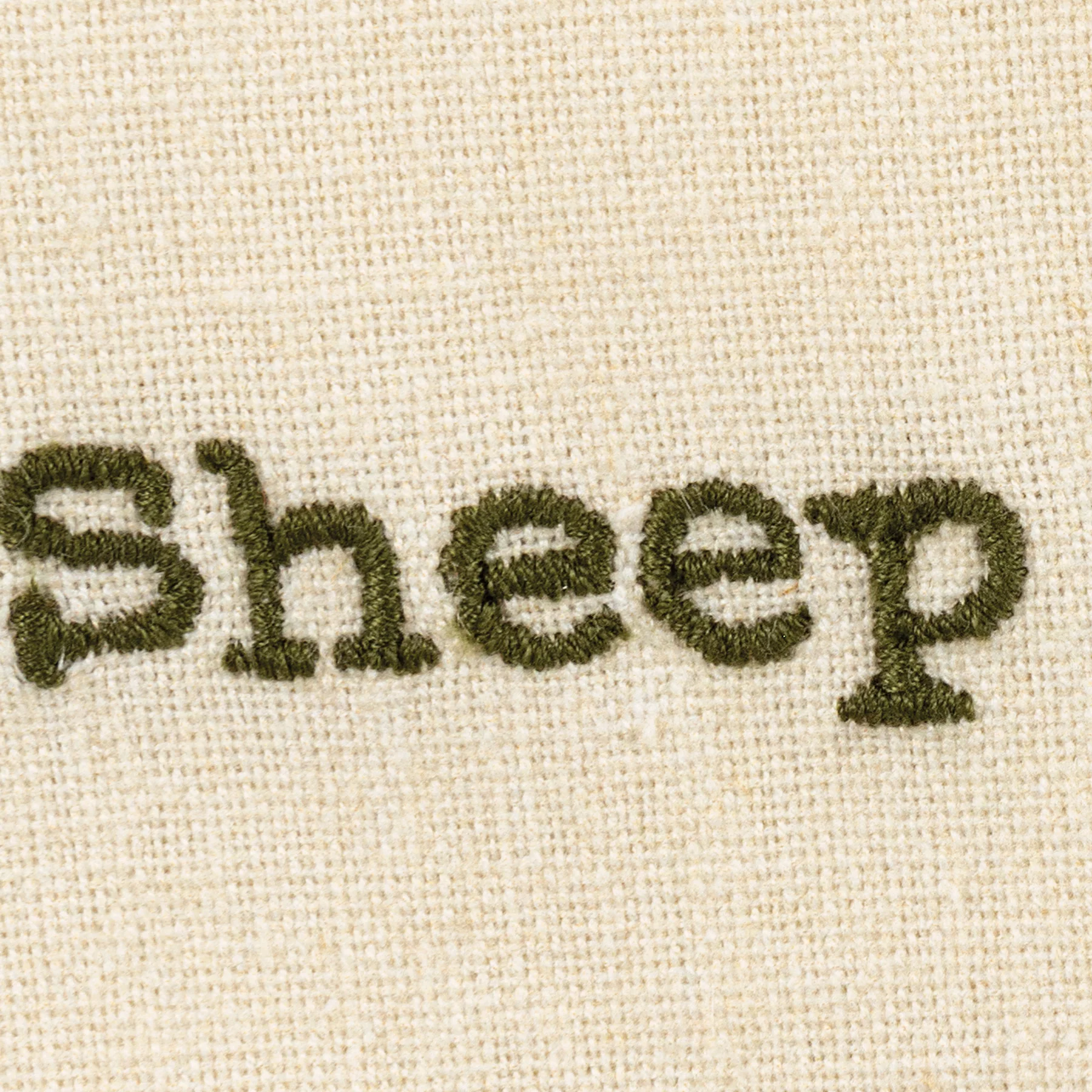 Sheep Happens Punny Kitchen Towel - Image 3