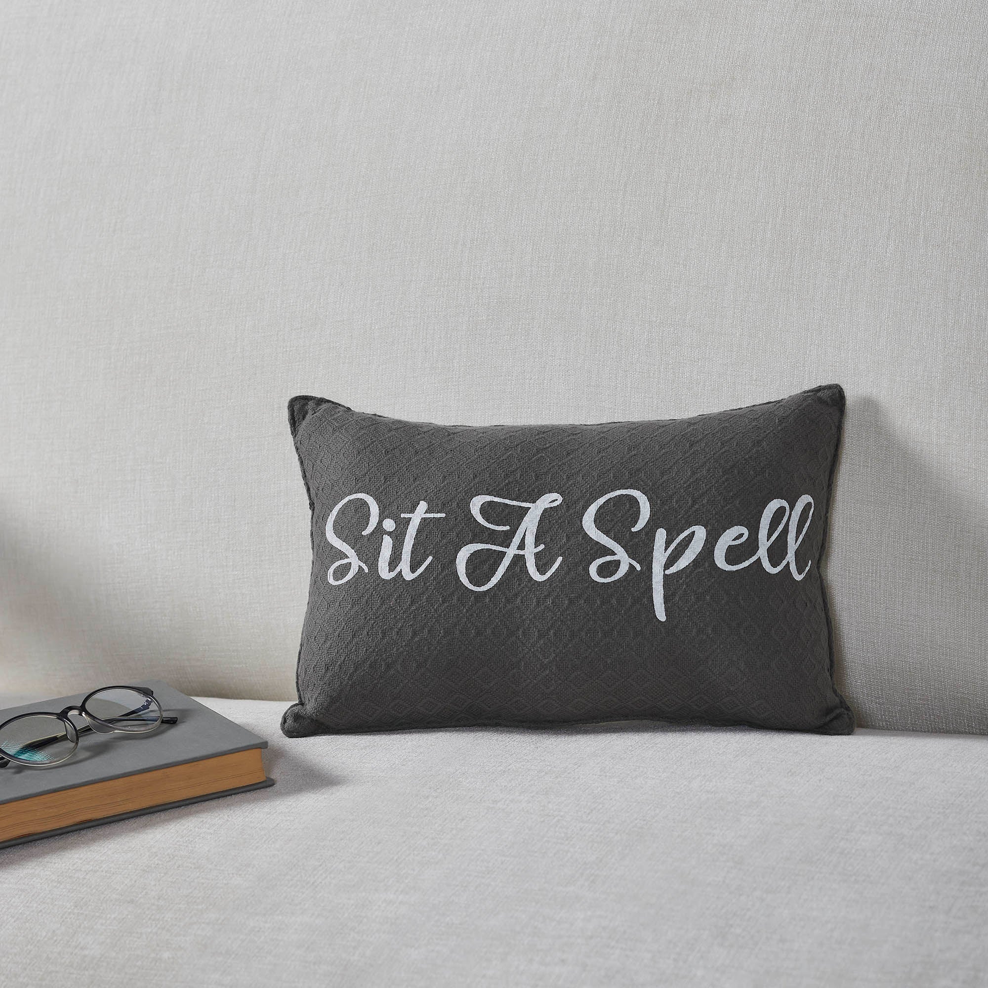 Sit A Spell 14" Accent Pillow