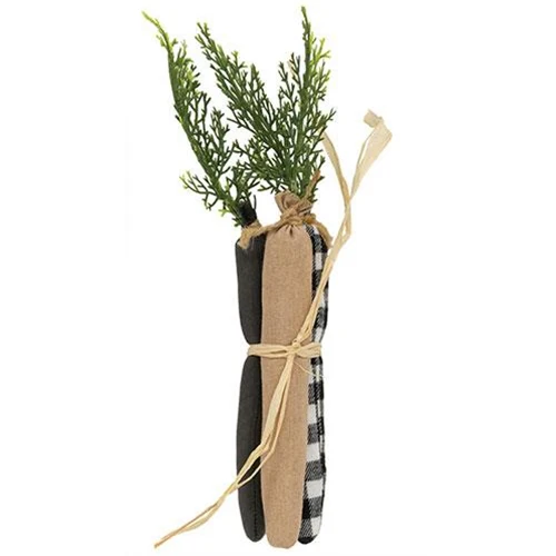 Skinny Stuffed Farmhouse Carrot Set of 3
