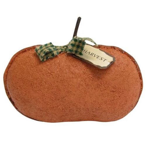 Small Stiffened Primitive "Harvest" Pumpkin
