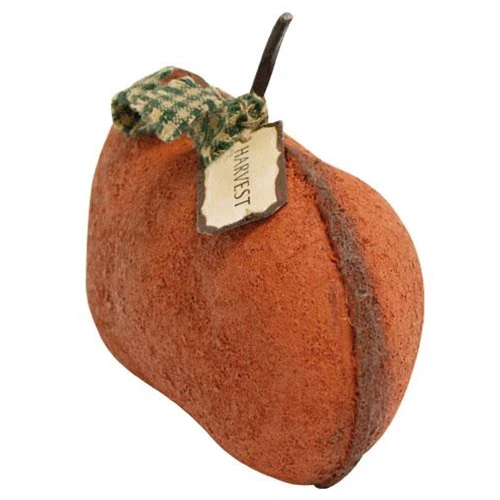 Small Stiffened Primitive "Harvest" Pumpkin - Image 2