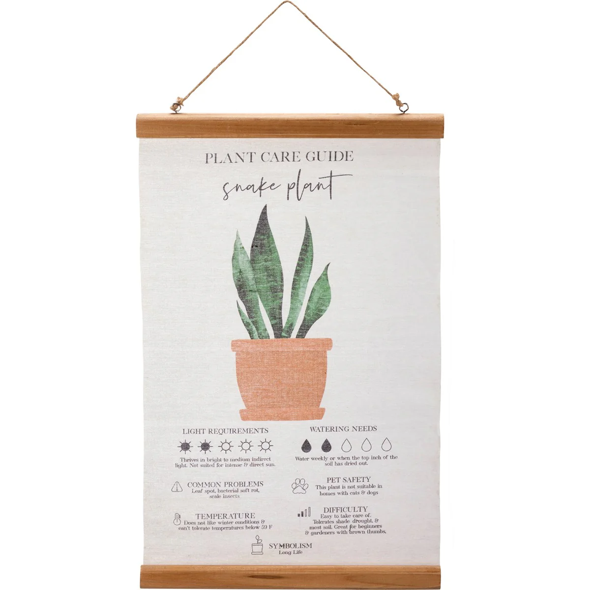 Surprise Me Sale 🤭 Snake Plant Guide Canvas Wall Decor