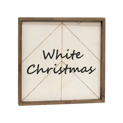 Snow Much Love - White Christmas Reversible Woodburned 12" Sign - Image 4