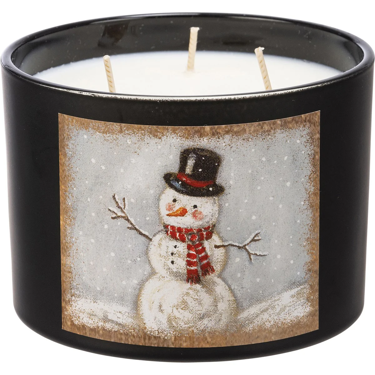 💙 Snowman 14 oz Sugar Cookie Jar Candle - Image 2
