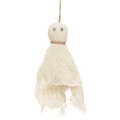 Spooky Ghost Fabric Ornament - Image 2