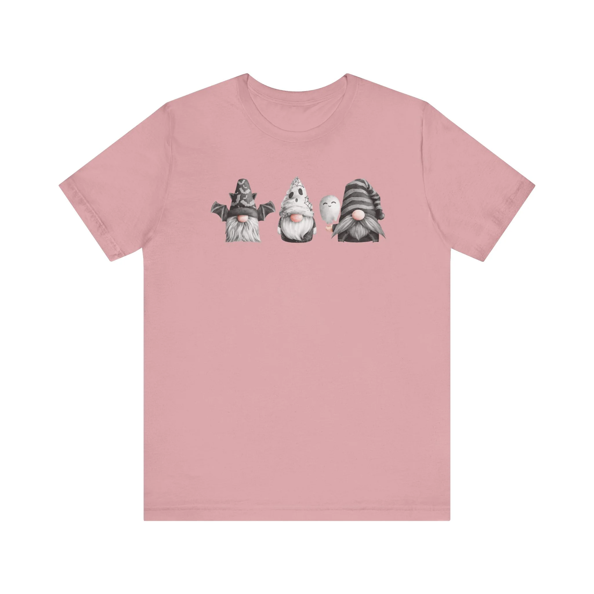 Spooky Gnome Trio Halloween Cozy T-Shirt - Image 3