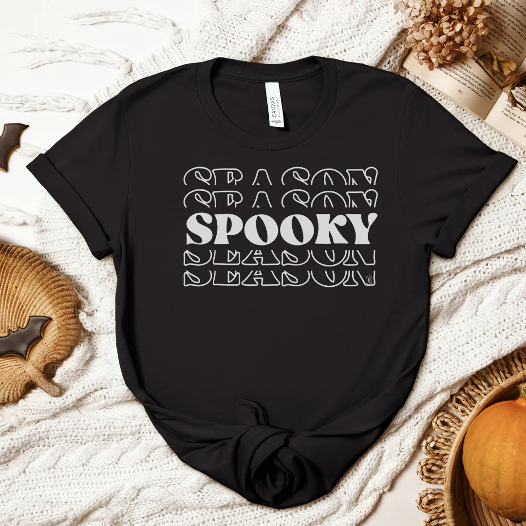 Spooky Season Halloween Cozy T-Shirt - Image 2