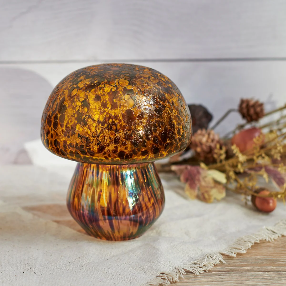 Surprise Me Sale 🤭 Spotted Mushroom 6" Glass Figure