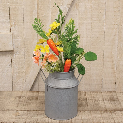 Spring Carrot Garden 16" Faux Bush - Image 2