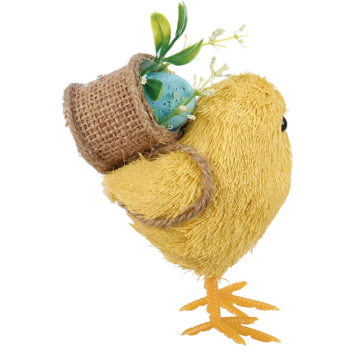 Spring Chicks with Egg Baskets Set of 3 Figures - Image 3