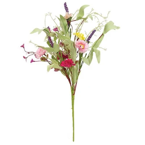 ๐ Spring Mix Daisy 18" Faux Floral Bush - Image 2