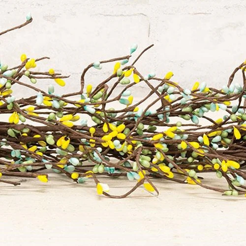 Spring Mix Pip Berries 4 ft Garland - Image 5