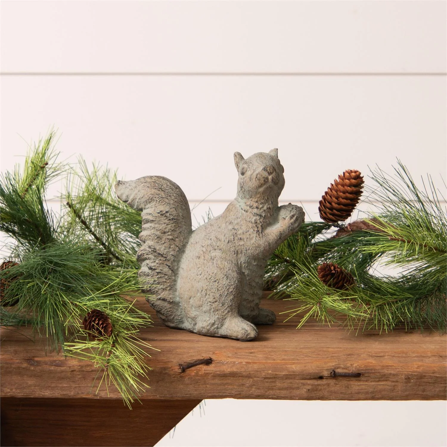 Squirrel Cement 7" Figure