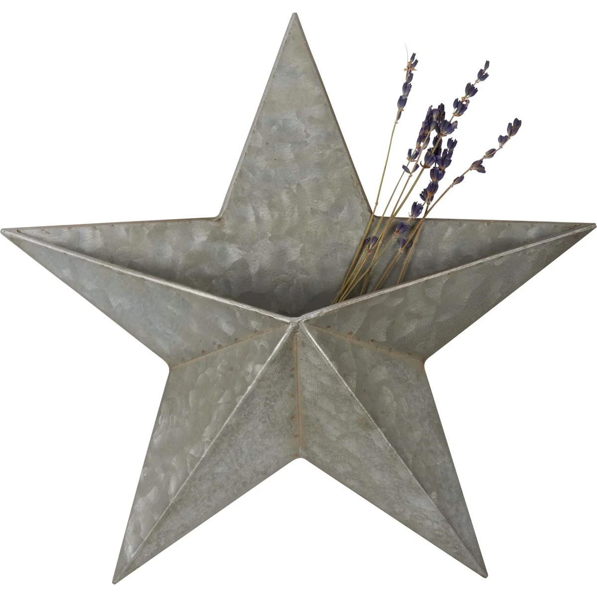 Star Metal Wall Pocket 11"