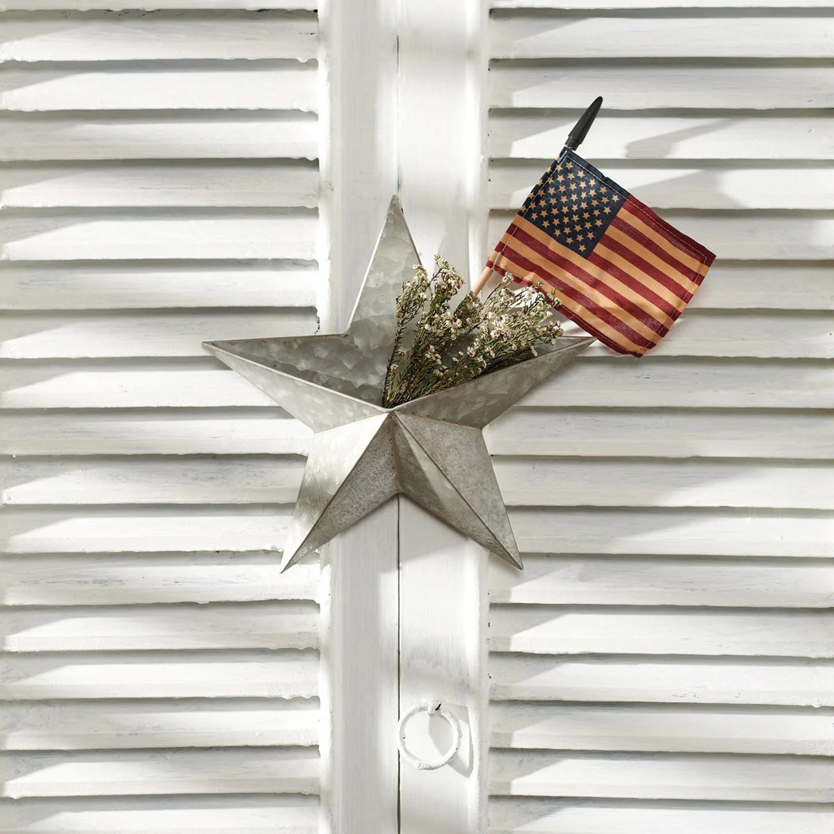 Star Metal Wall Pocket 11" - Image 3