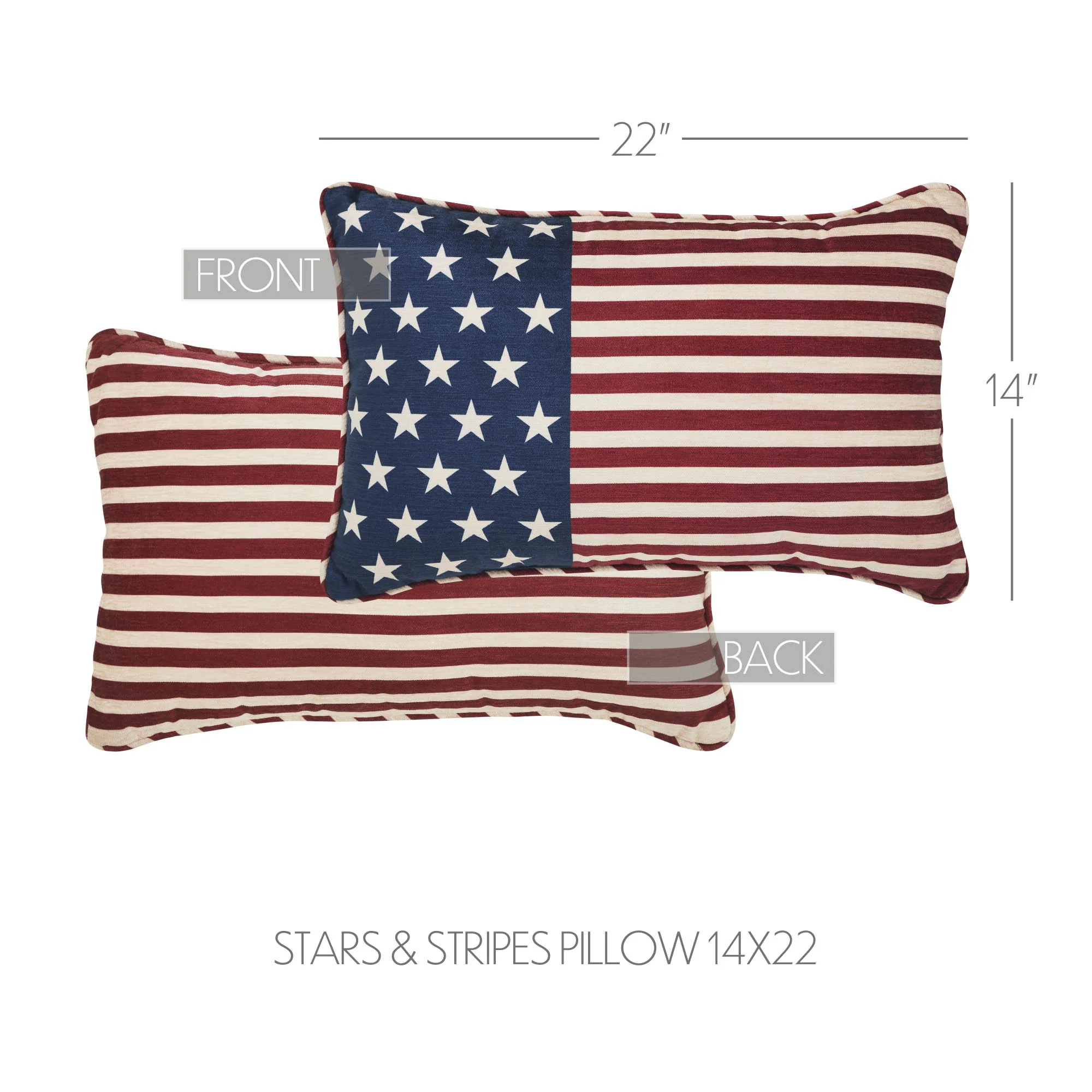 Stars & Stripes Americana Accent Pillow - Image 4