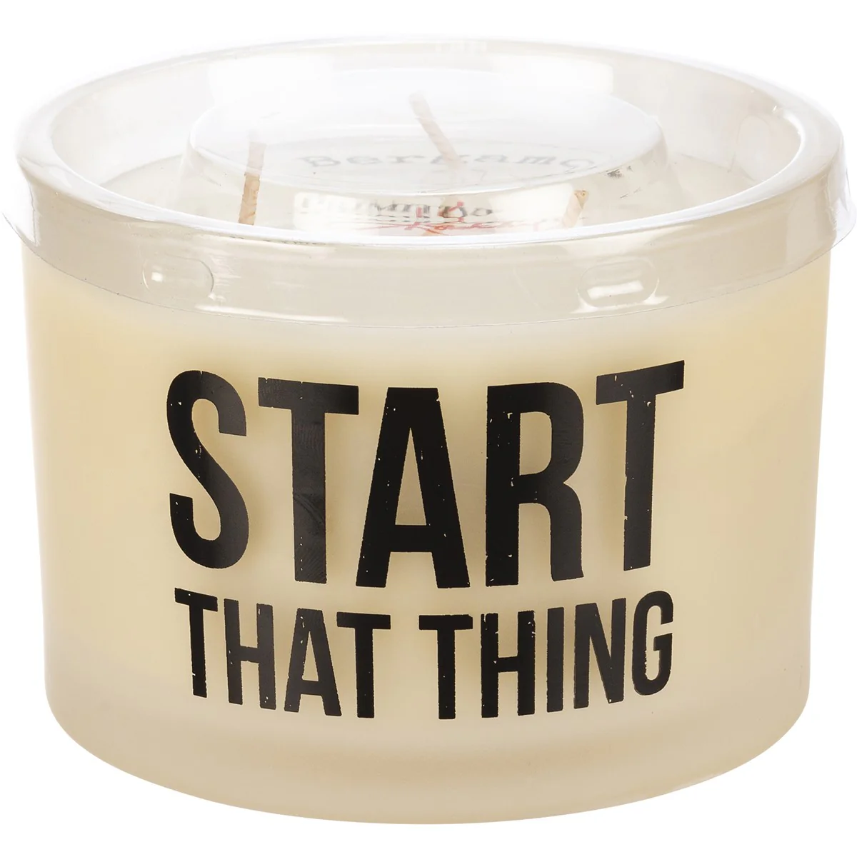 Surprise Me Sale 🤭 💙 Start That Thing 14 oz Bergamot Scented Jar Candle - Image 5