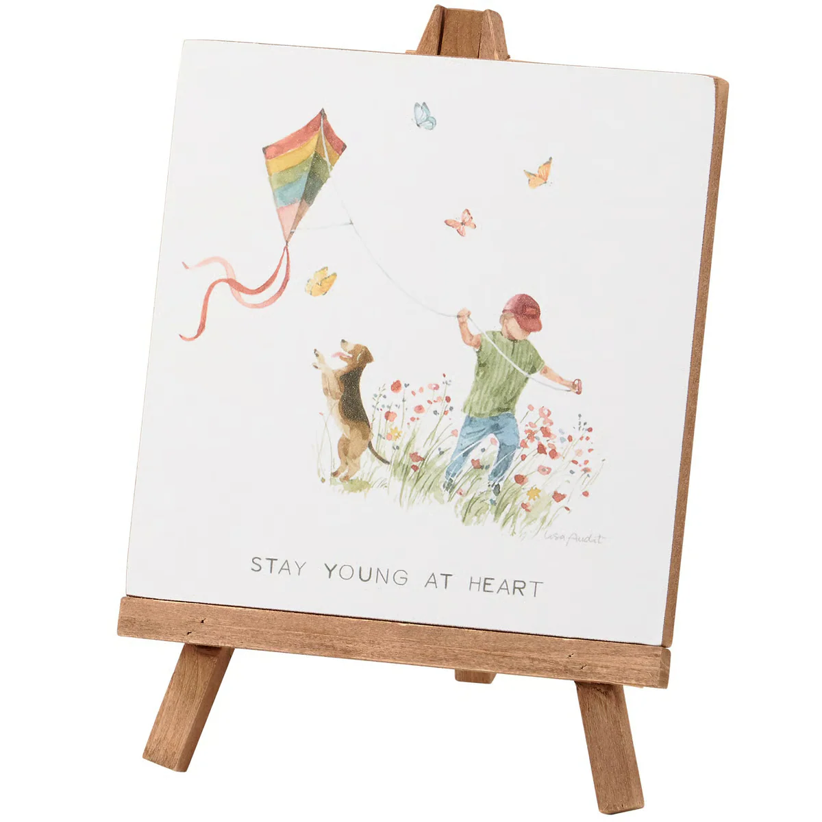 Surprise Me Sale 🤭 💙 Stay Young At Heart Easel Sign