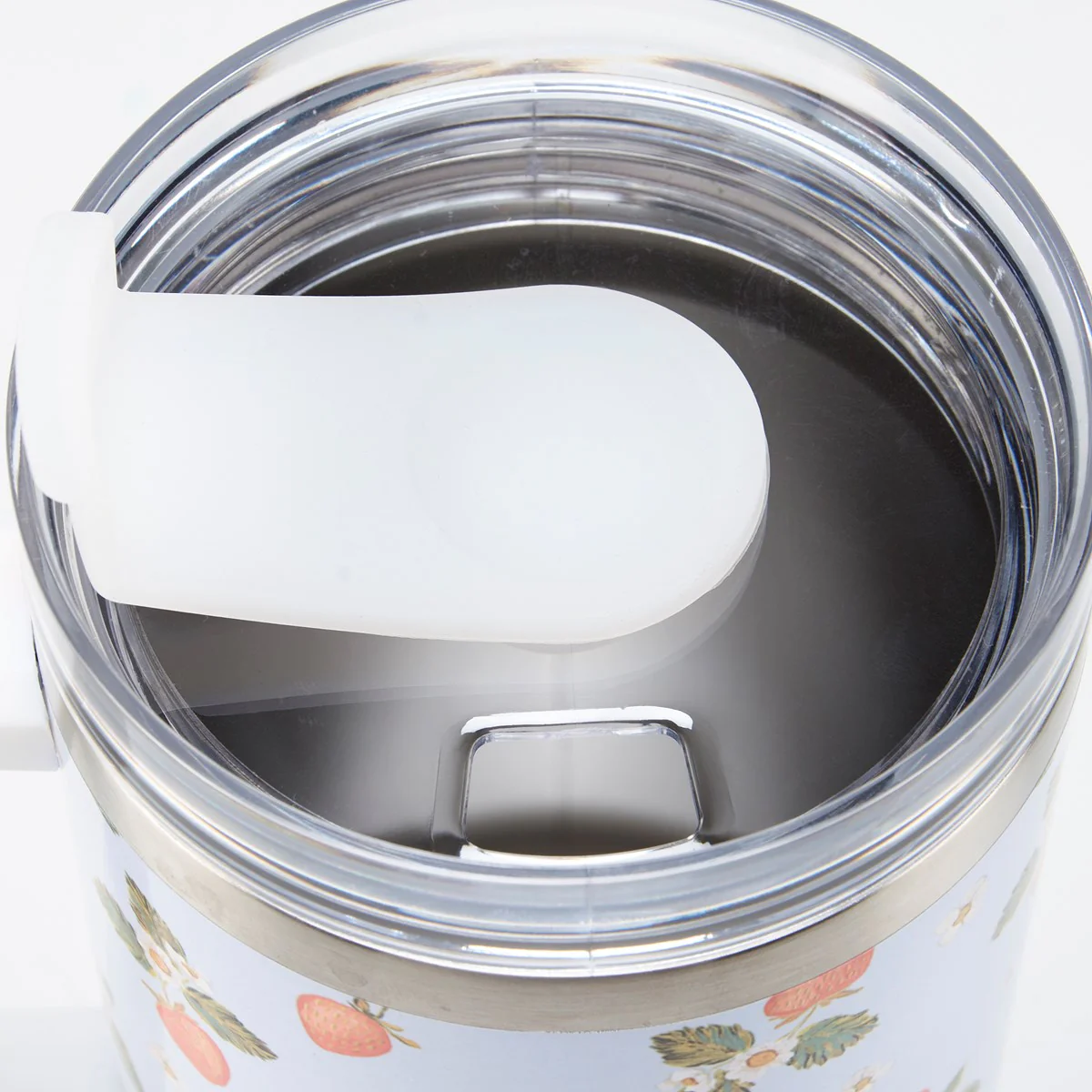 Strawberry Blossoms 40 oz Insulated Travel Mug - Image 4