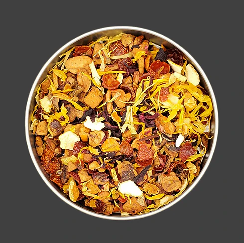 Strawberry Dreams Herbal Tea - Loose leaf - 2 oz package - Image 3