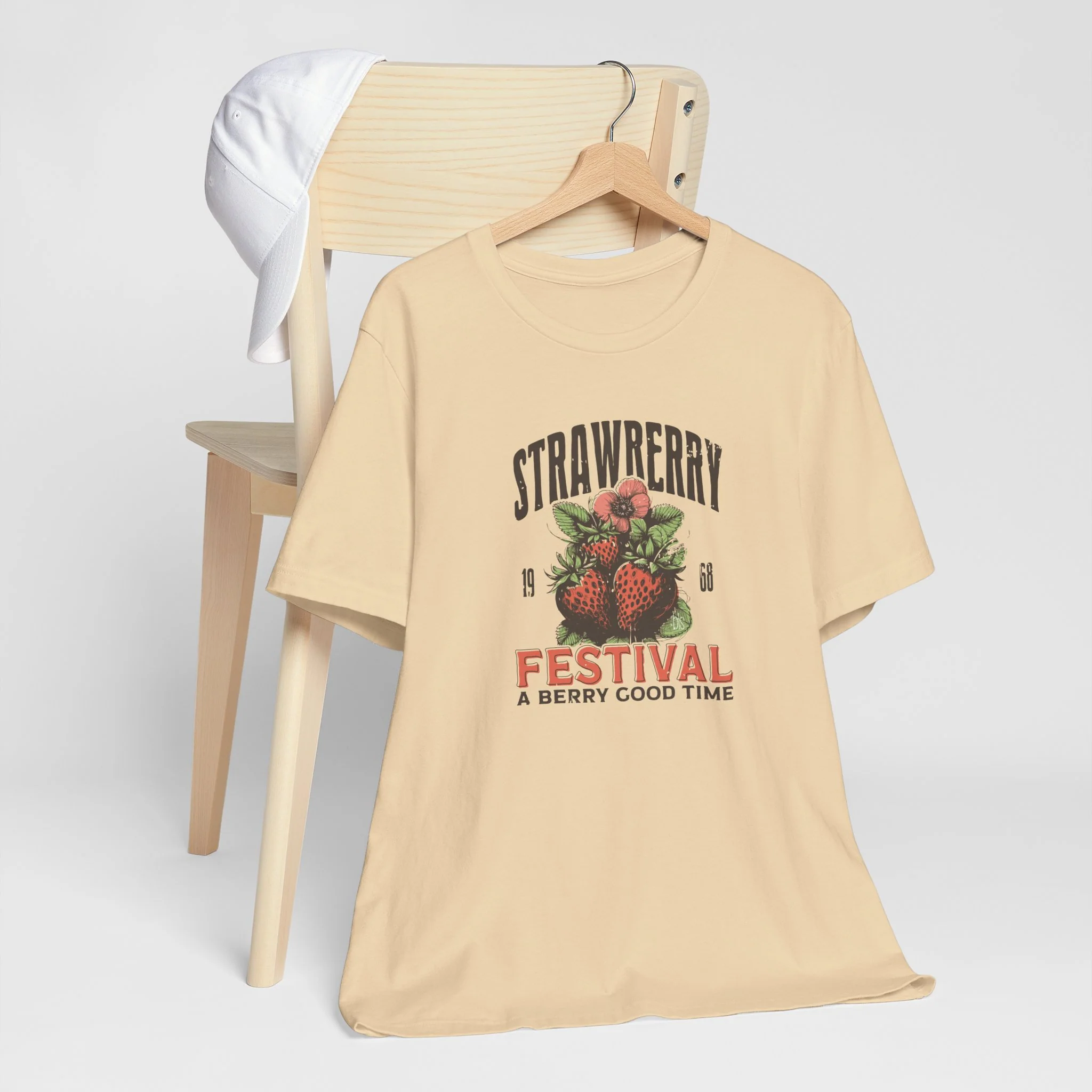 💙 Strawberry Festival Cozy T-Shirt - Image 5