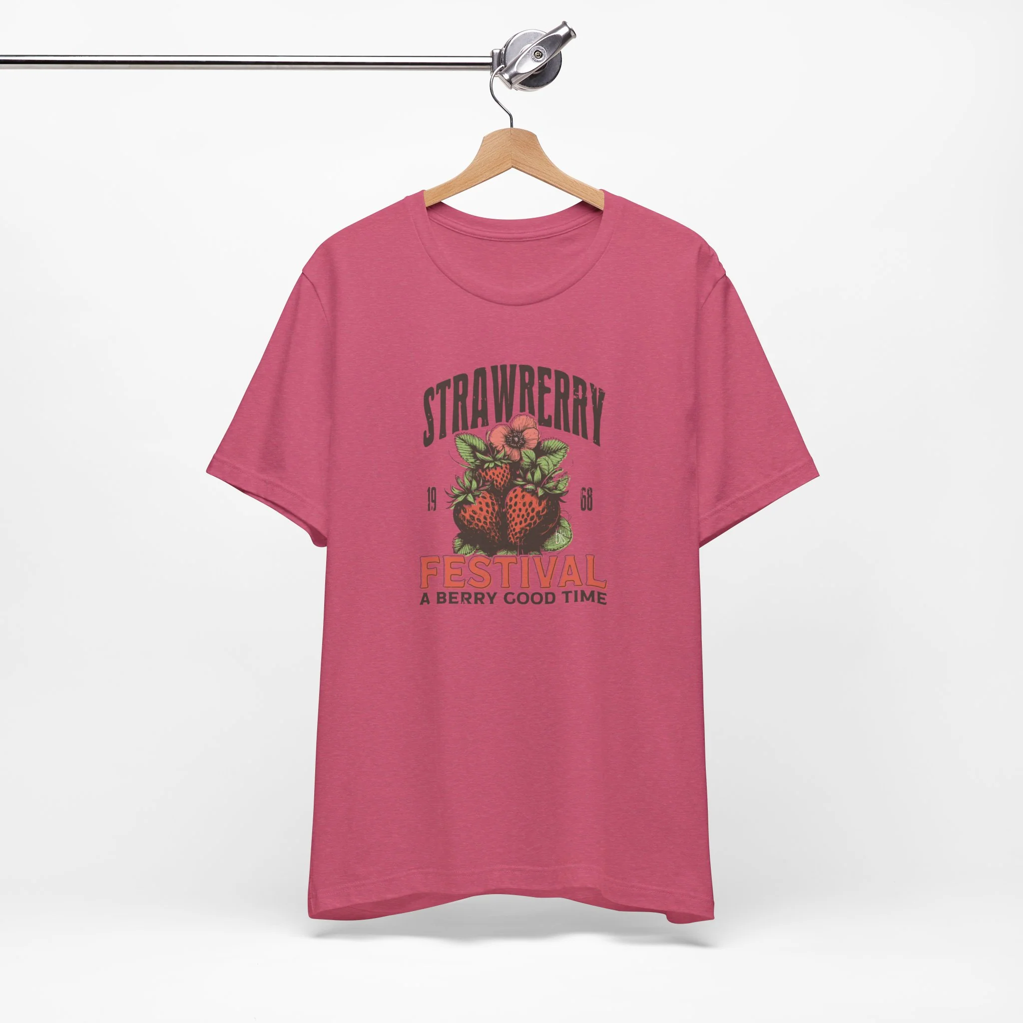 💙 Strawberry Festival Cozy T-Shirt - Image 7