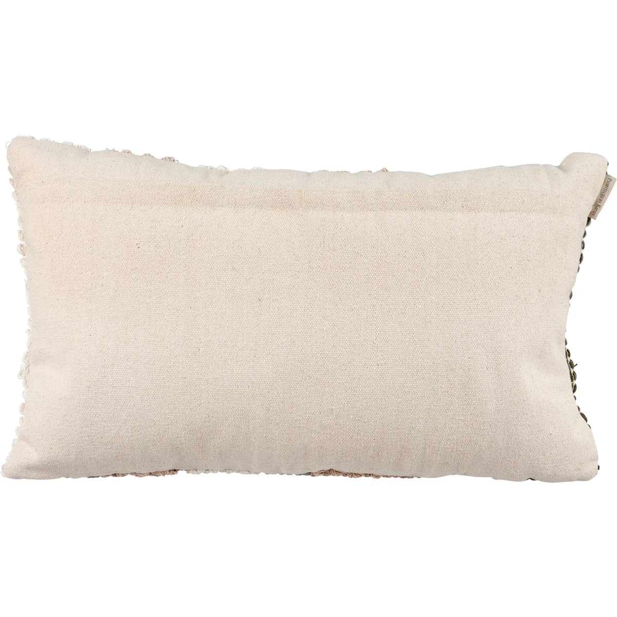 Striped Cottage Pillow 25" Neutral Tones - Image 3