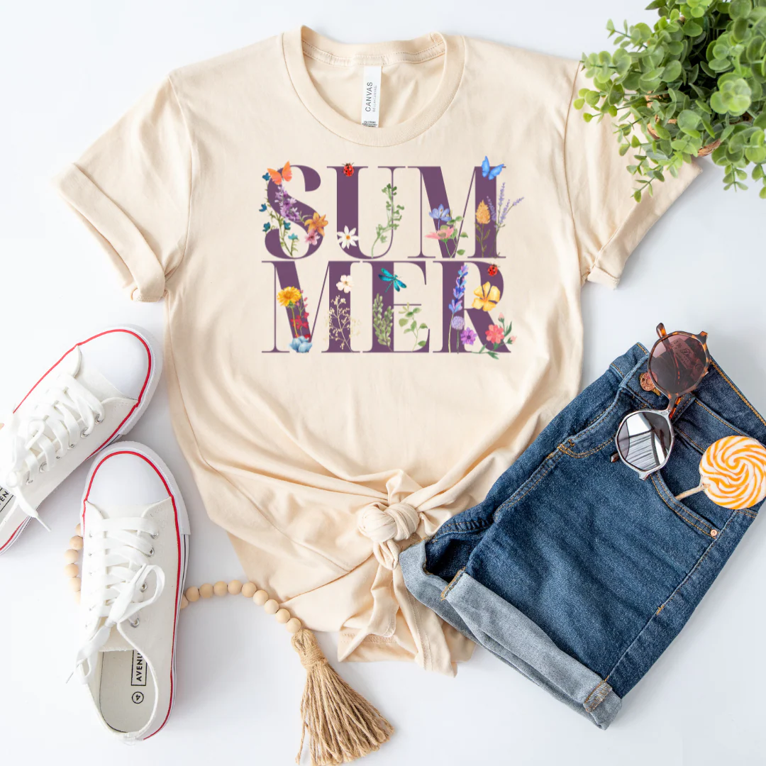 ๐ Wildflowers of Summer T-Shirt