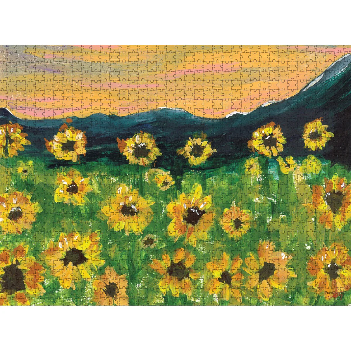 ๐ Sunflower Field 1000 Piece Puzzle - Image 3